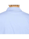 Poplin Long Sleeve Shirt Blue - TEKLA - BALAAN 8
