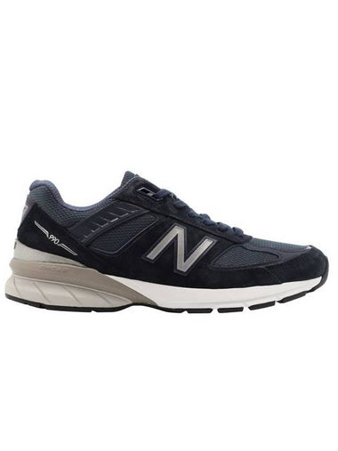 990V5 Low Top Sneakers Navy - NEW BALANCE - BALAAN 1