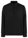 Lens Detail Ripstop Quarter Zipper Long Sleeve Shirt Black - CP COMPANY - BALAAN 1