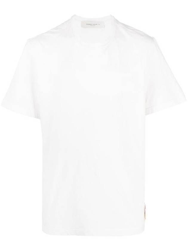 Golden Collection Distress Treatment Short Sleeve T-Shirt White - GOLDEN GOOSE - BALAAN 2