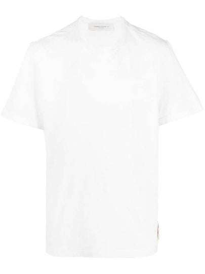 Golden Collection Distress Treatment Short Sleeve T-Shirt White - GOLDEN GOOSE - BALAAN 2