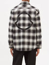 Check brush point collar cotton flannel button shirt 2F00002 549XX 990 - MONCLER - BALAAN 2