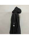 Etiache Rain Hooded Zip Up Black - MONCLER - BALAAN 5