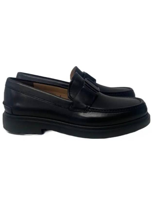 020146 745294 PLANO loafer black Ferragamo - SALVATORE FERRAGAMO - BALAAN 1