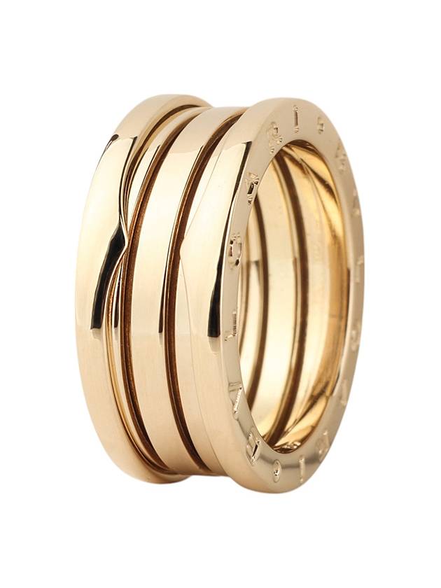 Yellow gold B Zero1 3 band ring No 55 34203 2 - BVLGARI - BALAAN 1