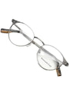 Eyewear Round Metal Eyeglasses Silver - ERMENEGILDO ZEGNA - BALAAN 1