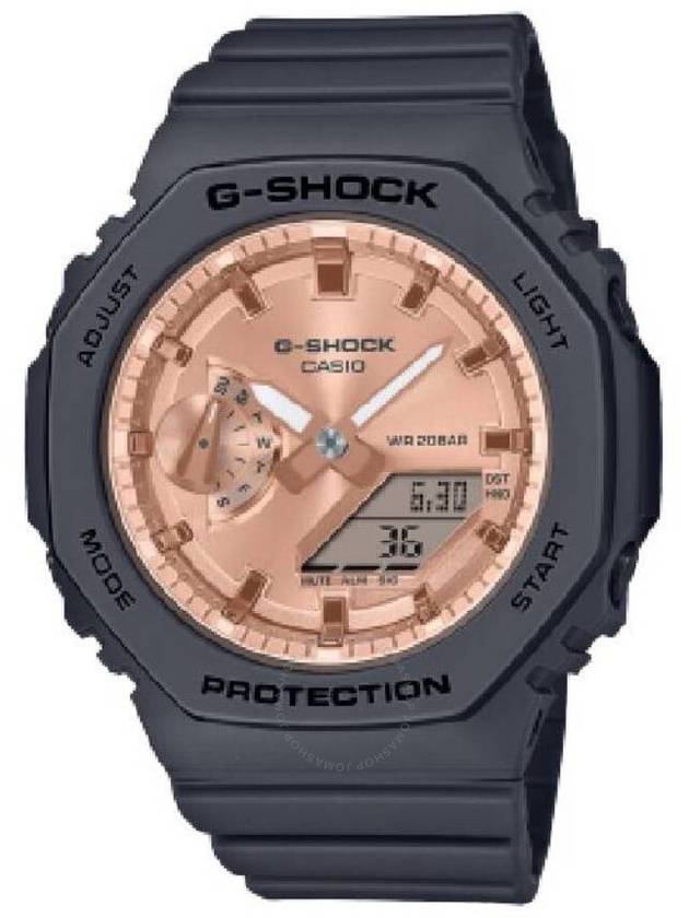 Casio G-Shock  Quartz Analog-Digital Rose Gold Dial Ladies Watch GMA-S2100MD-1ADR - CASIO - BALAAN 1