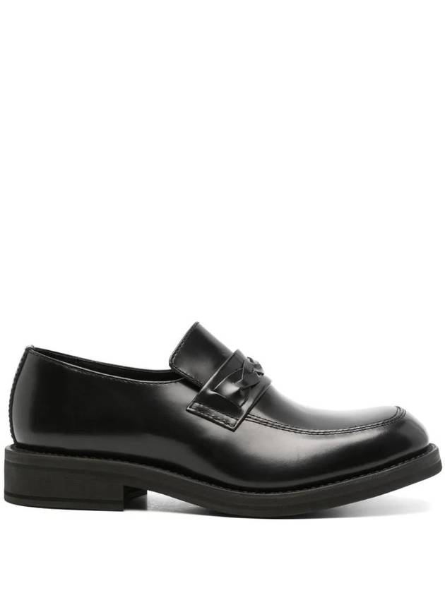 Nakano Glazed Leather Loafer Black - OUR LEGACY - BALAAN 1