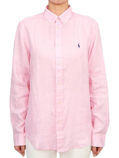 Kids Shirt 323865270004 Pink - POLO RALPH LAUREN - BALAAN 2