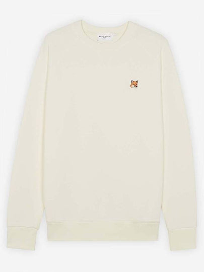 Fox Head Patch Classic Sweatshirt Ecru - MAISON KITSUNE - BALAAN 2