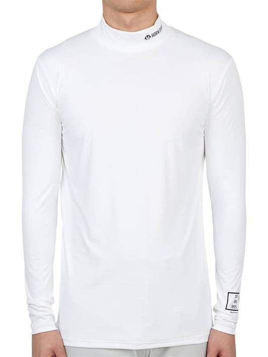 SS Tech Inner Long Sleeve T-Shirt White - HORN GARMENT - BALAAN 1