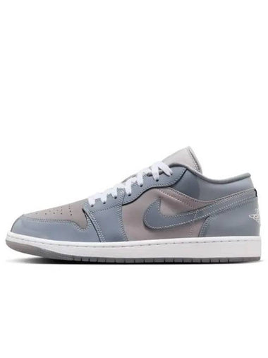 Air Jordan 1 SE Low Top Sneakers Grey - NIKE - BALAAN 1