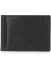 Men's Three Stripes Tab Classic Money Clip Card Wallet Black - THOM BROWNE - BALAAN.