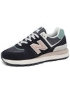 574 Legacy Low Top Sneakers Black - NEW BALANCE - BALAAN 8