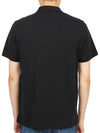 Bronn Cotton Short Sleeve Polo Shirt Black - THEORY - BALAAN 5