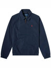 Men's Bayport Cotton Zip-Up Jacket Navy - POLO RALPH LAUREN - BALAAN 2