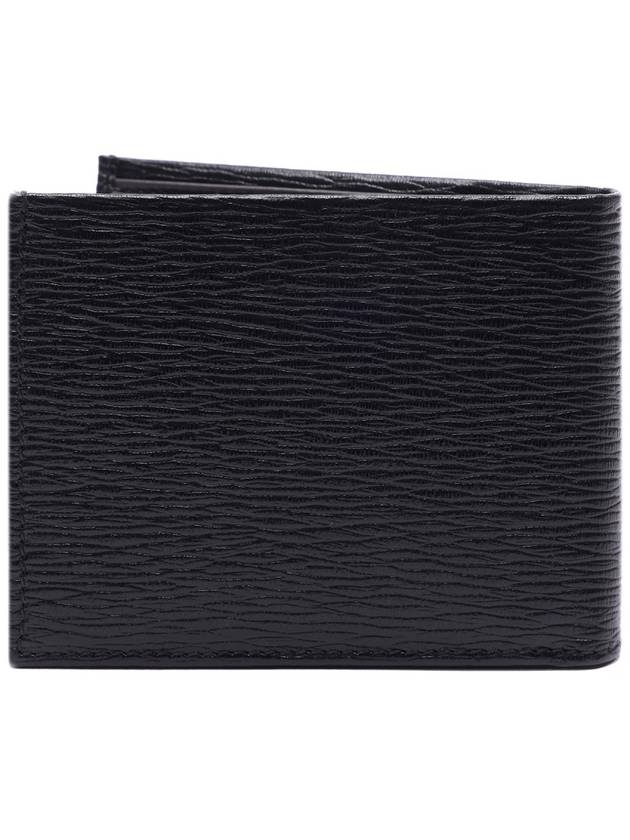 ID Window Gancini Half Wallet Black - SALVATORE FERRAGAMO - BALAAN 5