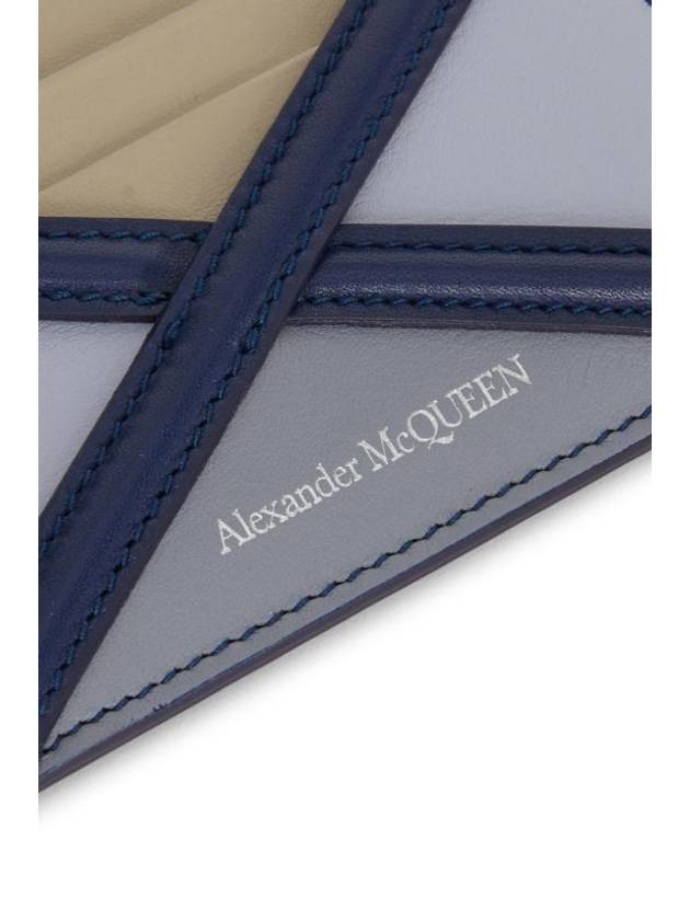 Crossover Strap Leather Card Wallet - ALEXANDER MCQUEEN - BALAAN 4