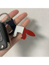 Tricolor Fox Metal Key Holder Silver - MAISON KITSUNE - BALAAN 6