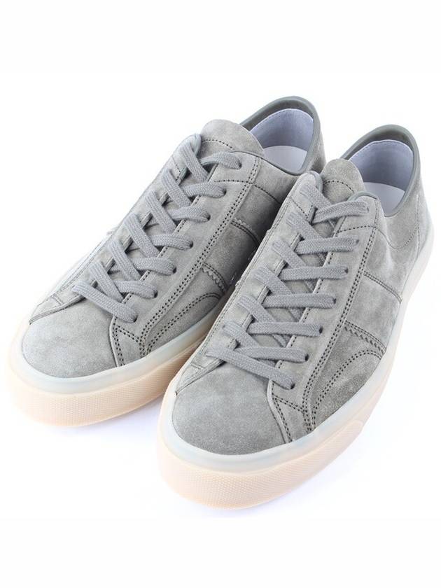 Cambridge suede khaki sneakers 9 5 285 - TOM FORD - BALAAN 1