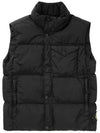 Crinkle Reps R-NY Down Vest Black - STONE ISLAND - BALAAN 2