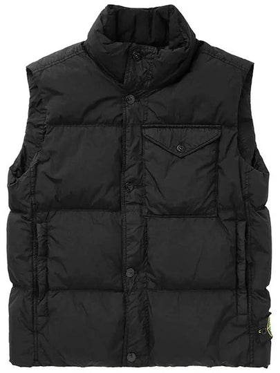 Crinkle Reps R-NY Down Vest Black - STONE ISLAND - BALAAN 2