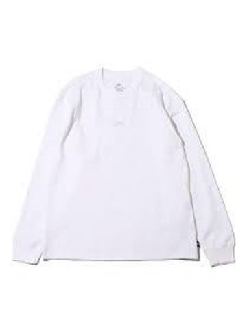 Sportswear Premium Essentials Long Sleeve T-Shirt White - NIKE - BALAAN 1