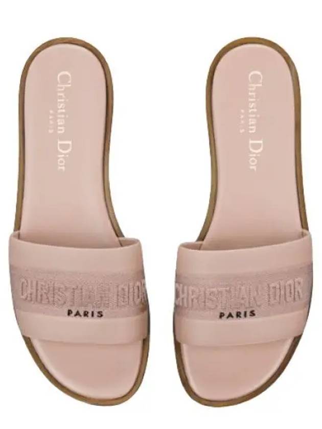 Dway Calfskin Slippers Nude - DIOR - BALAAN 2