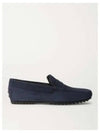 Men's City Gomino Suede Driving Shoes Navy - TOD'S - BALAAN 2