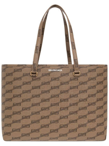 BB Signature Tote Bag Beige - BALENCIAGA - BALAAN 1