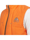 Logo Montreal Padded Vest Orange - MOOSE KNUCKLES - BALAAN 8