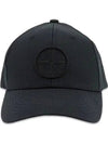 6 Panel Ball Cap Black - STONE ISLAND - BALAAN 2