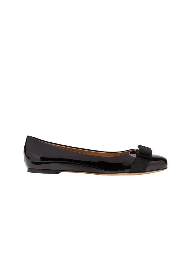 Women’s Varina Bellet Flats Black - SALVATORE FERRAGAMO - BALAAN 4