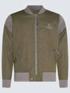 Cyclist Paneled Viscose Bomber Jacket Khaki - VIVIENNE WESTWOOD - BALAAN 2