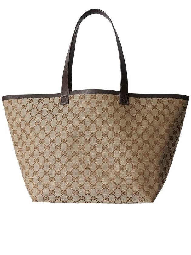 Totissima Medium Original GG Canvas Tote Bag Beige Brown - GUCCI - BALAAN 2