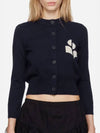 Newton Cotton Cardigan Midnight - ISABEL MARANT ETOILE - BALAAN 2