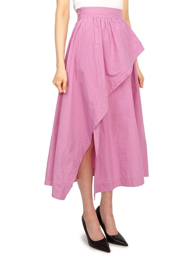 Barbara Women's Long Skirt 3HVA31 V07008 435 - VANESSA BRUNO - BALAAN 3