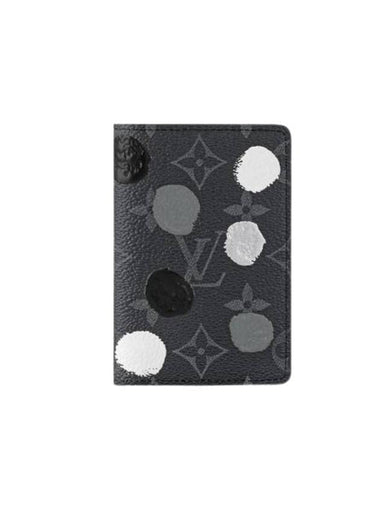 Pocket Organizer Card Wallet Black - LOUIS VUITTON - BALAAN 1