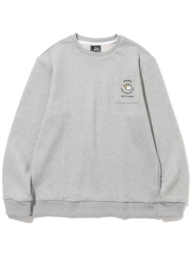 2ENIDUG Unisex Pocket Sweatshirt MGREY - 20THHOLE - BALAAN 1