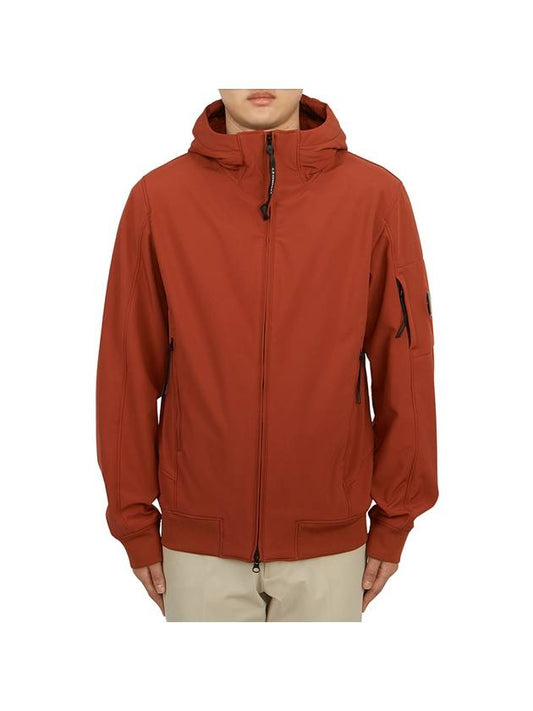 Shell-R Hooded Jacket Red - CP COMPANY - BALAAN 1