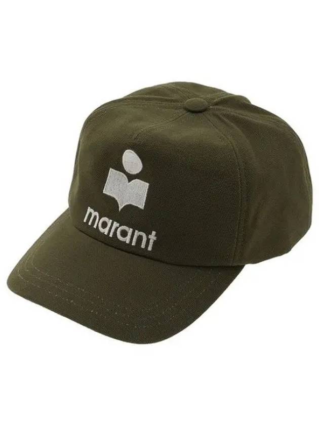 Tyron Logo Ball Cap Green - ISABEL MARANT - BALAAN 2