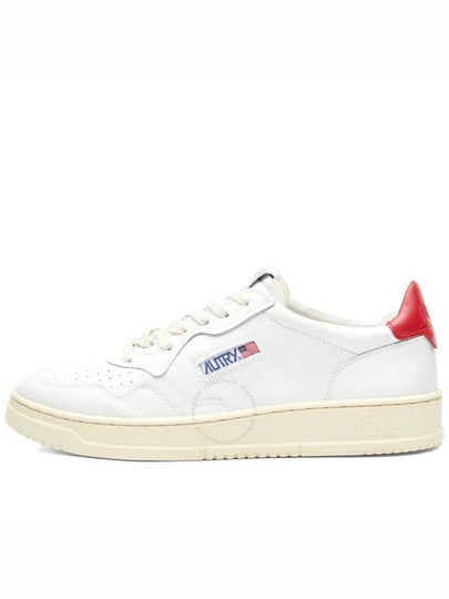 Medalist Red Tab Low Top Sneakers White - AUTRY - BALAAN 2