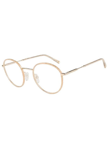 Eyewear Round Eyeglasses Gold - ESCADA - BALAAN 1