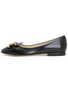 Kate Leather Ballerina Black - TOD'S - BALAAN 4