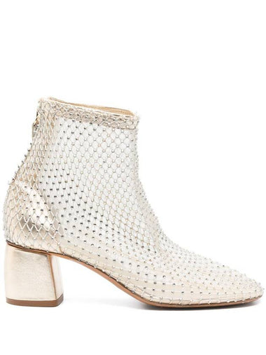 Forte_Forte Strass Mesh Ankle Boots Shoes - FORTE FORTE - BALAAN 1