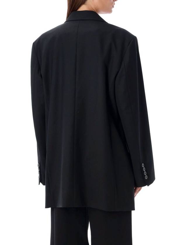 Overfit wool jacket black - LOW CLASSIC - BALAAN 3