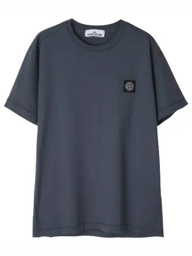 Cotton Jersey Short Sleeve T Shirt Slim Fit Men s Tee - STONE ISLAND - BALAAN 1