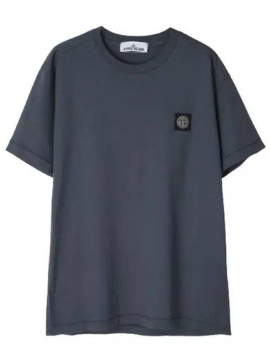 Cotton jersey short sleeve t shirt slim fit - STONE ISLAND - BALAAN 1