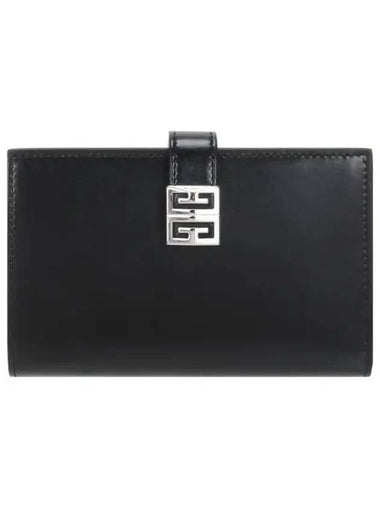 4G Box Leather Medium Wallet Black - GIVENCHY - BALAAN 1