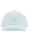 Baby Fox Corduroy Hat Ball Cap Mint Unisex - MAISON KITSUNE - BALAAN 1